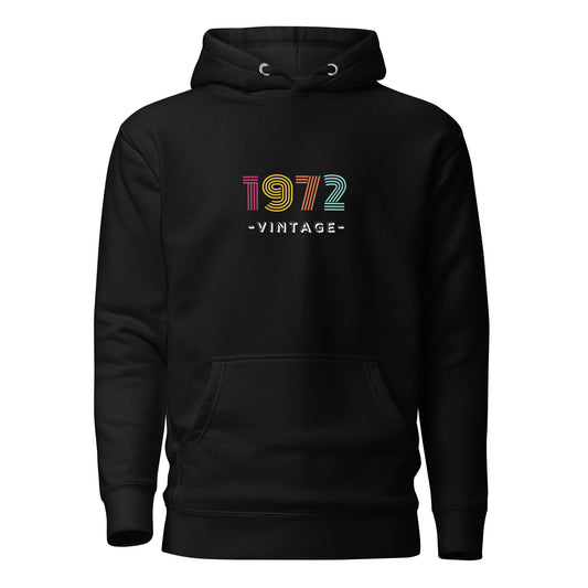 Check out this Cool, Stylish, "1972 Vintage" Unisex Hoodie