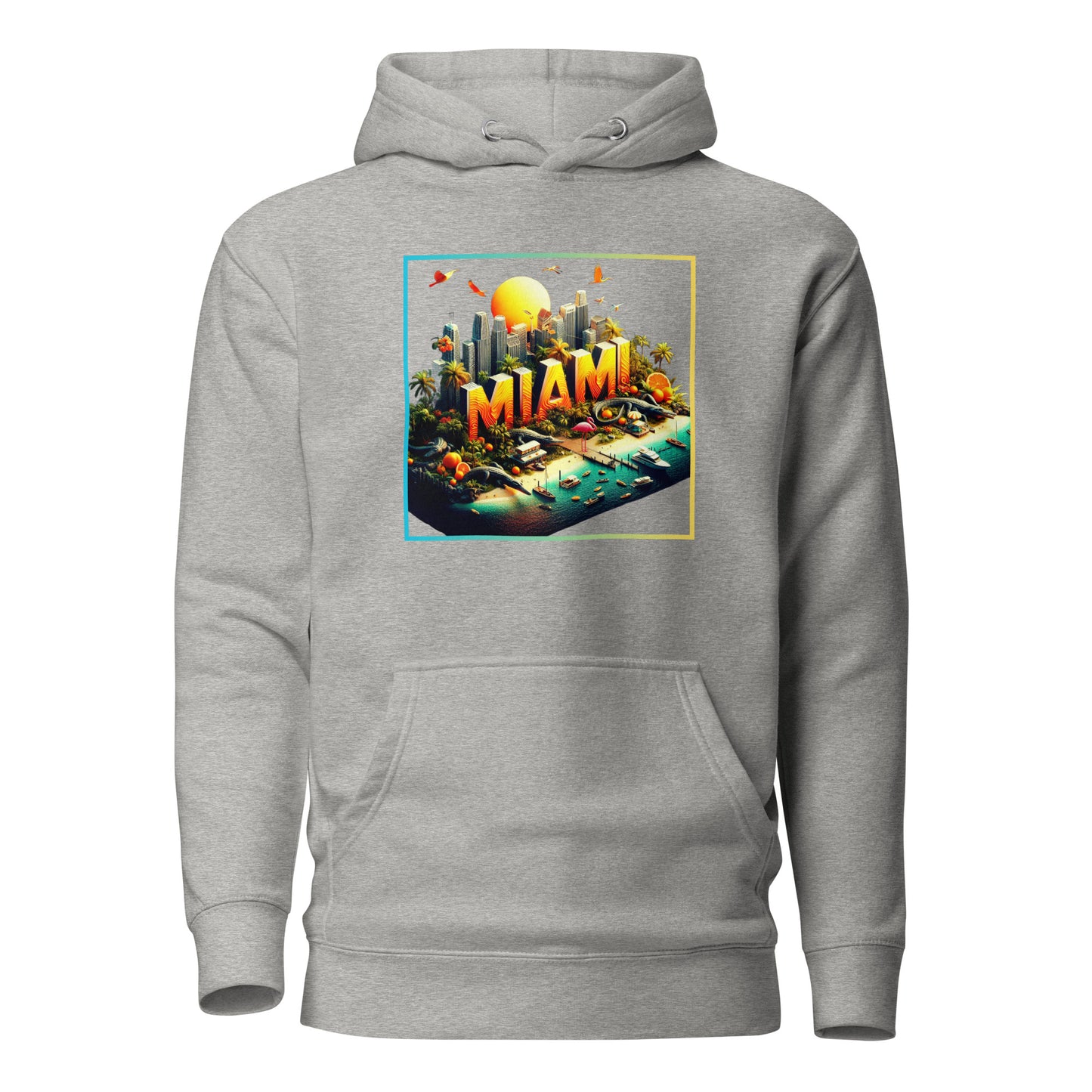 Check out this Cool, Stylish, "MIAMI" 003 Unisex Hoodie!