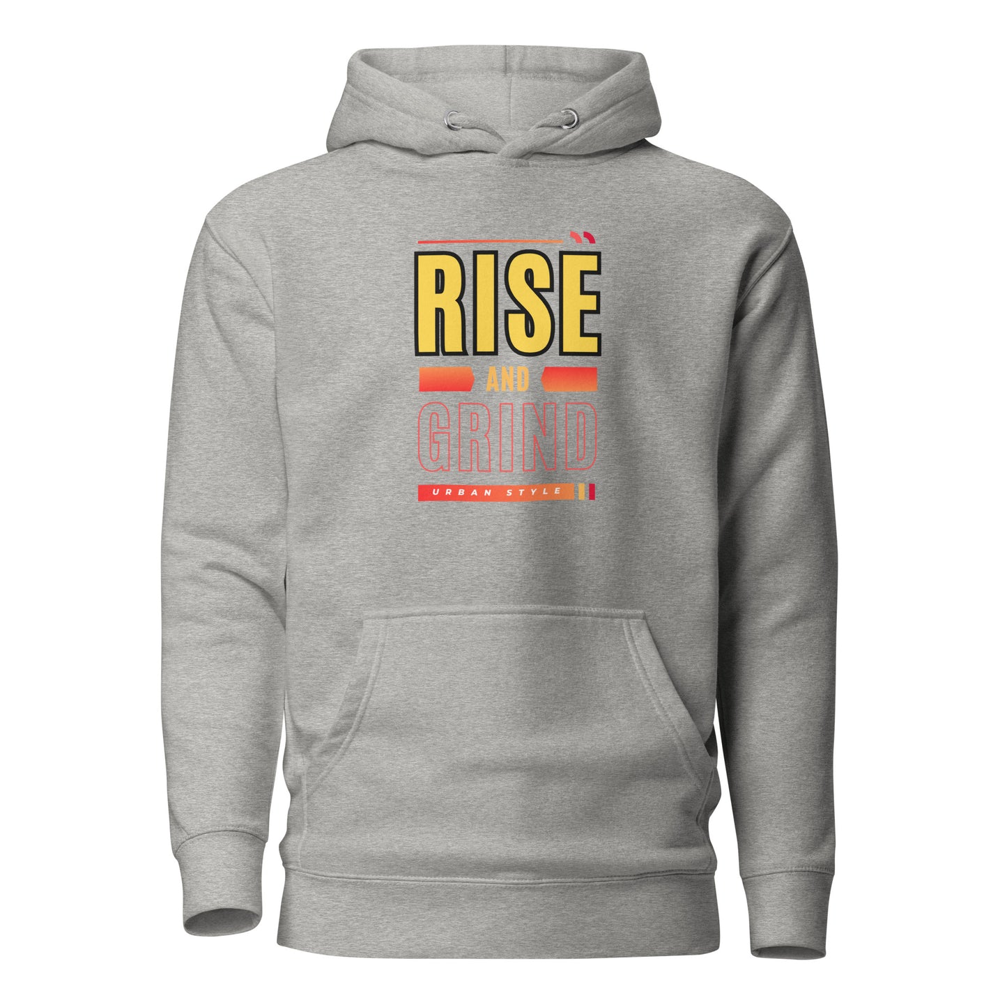 Check out this Cool, Stylish, "RISE and GRIND" 01 Unisex Hoodie