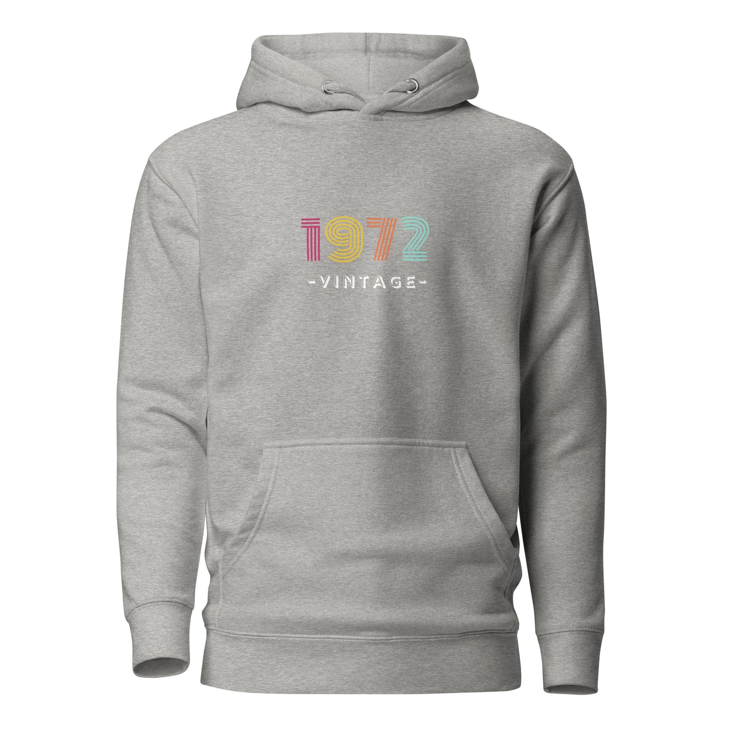 Check out this Cool, Stylish, "1972 Vintage" Unisex Hoodie