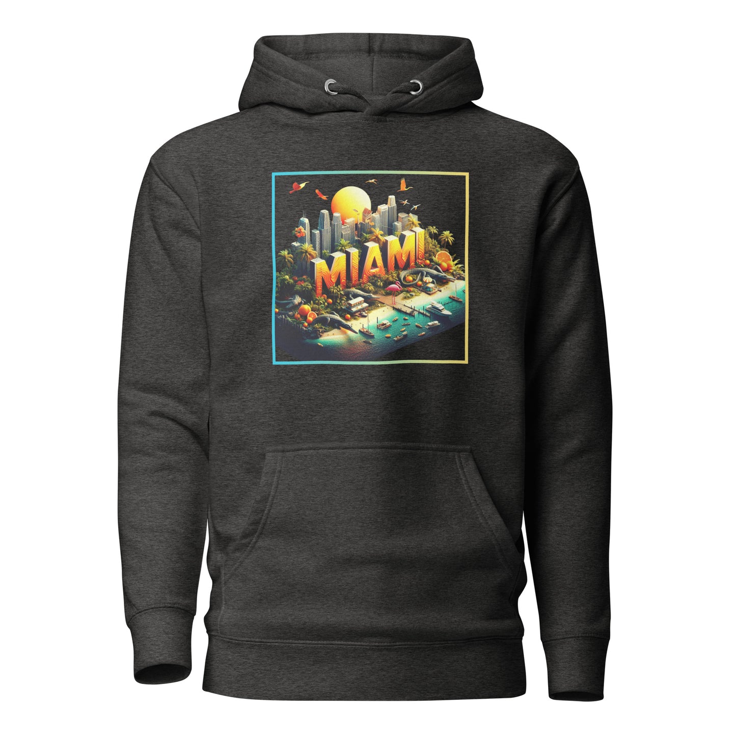 Check out this Cool, Stylish, "MIAMI" 003 Unisex Hoodie!