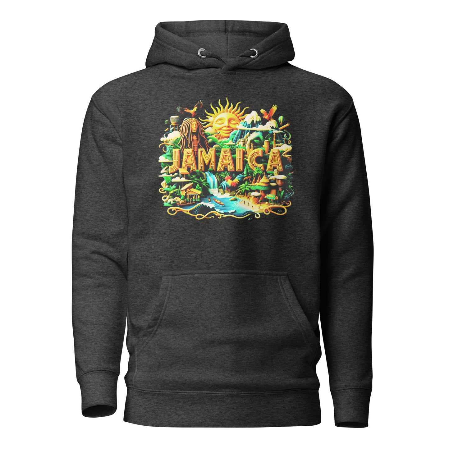 Check out this Cool, Stylish, "Jamaica" 01 Unisex Hoodie!