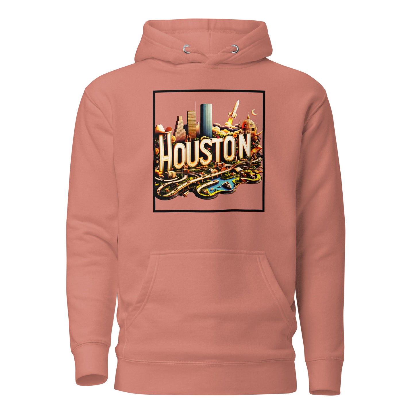 Check out this Cool, Stylish, "Houston" 02 Unisex Hoodie!