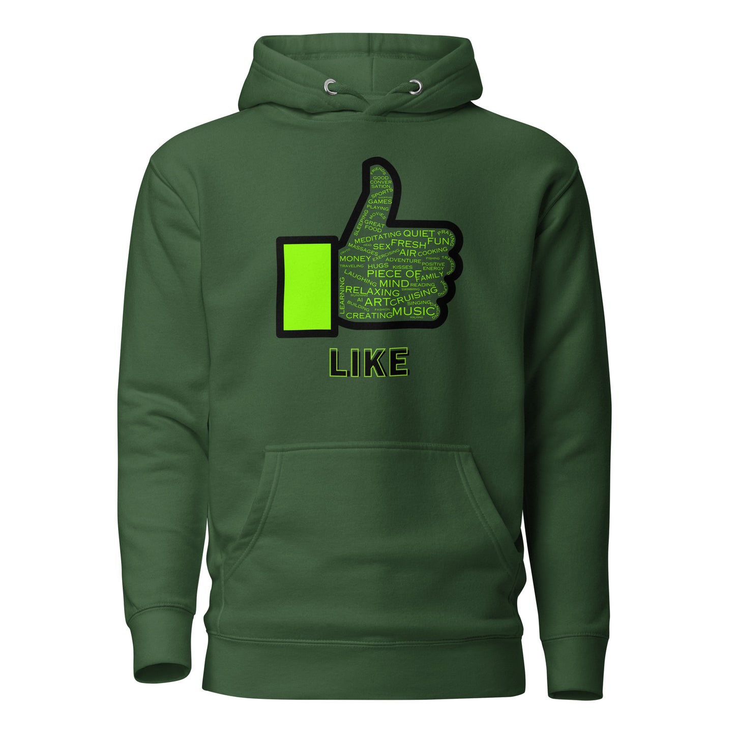 Check out this Cool, Stylish, "Like" 01 Unisex Hoodie