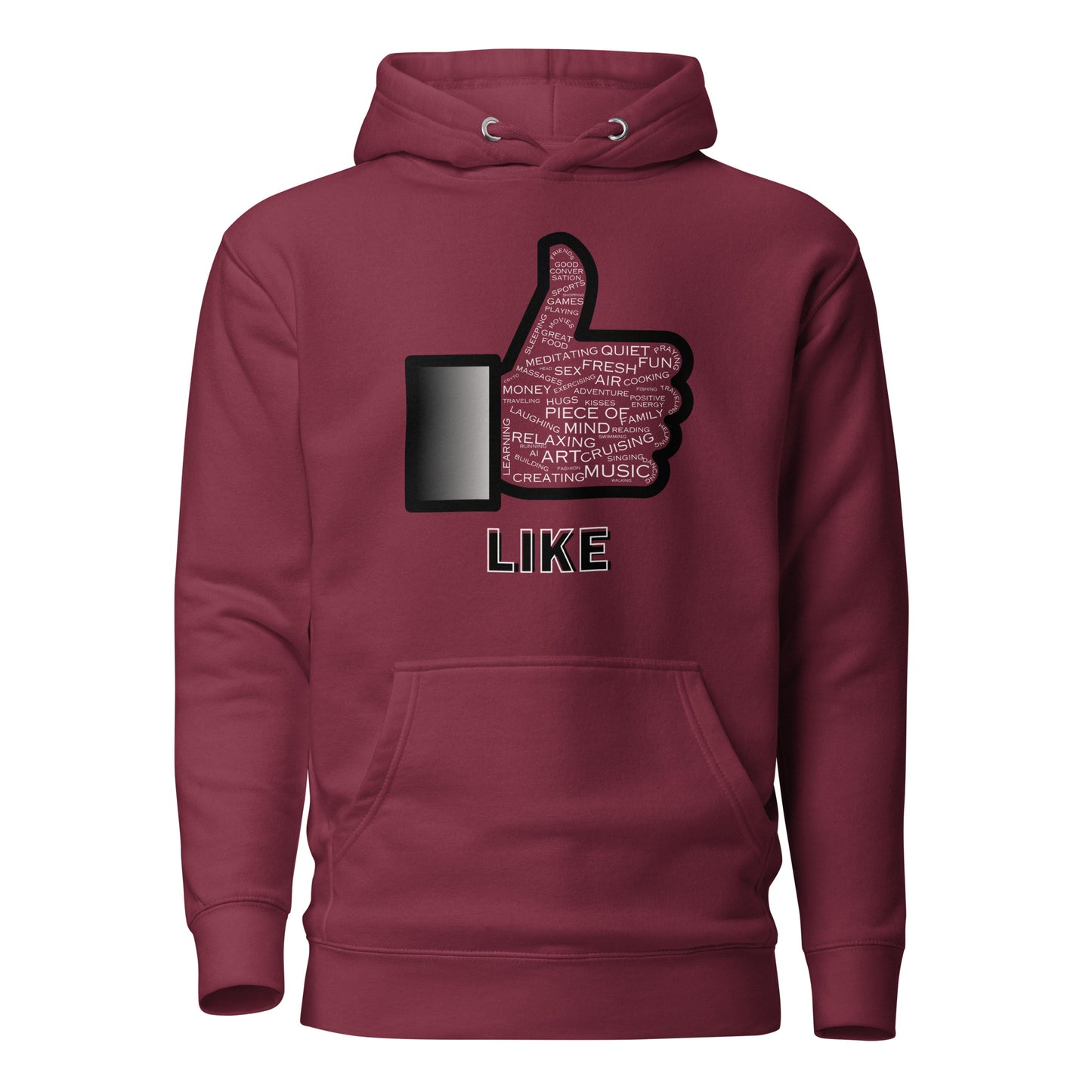 Check out this Cool, Stylish, "Like" 02 Unisex Hoodie