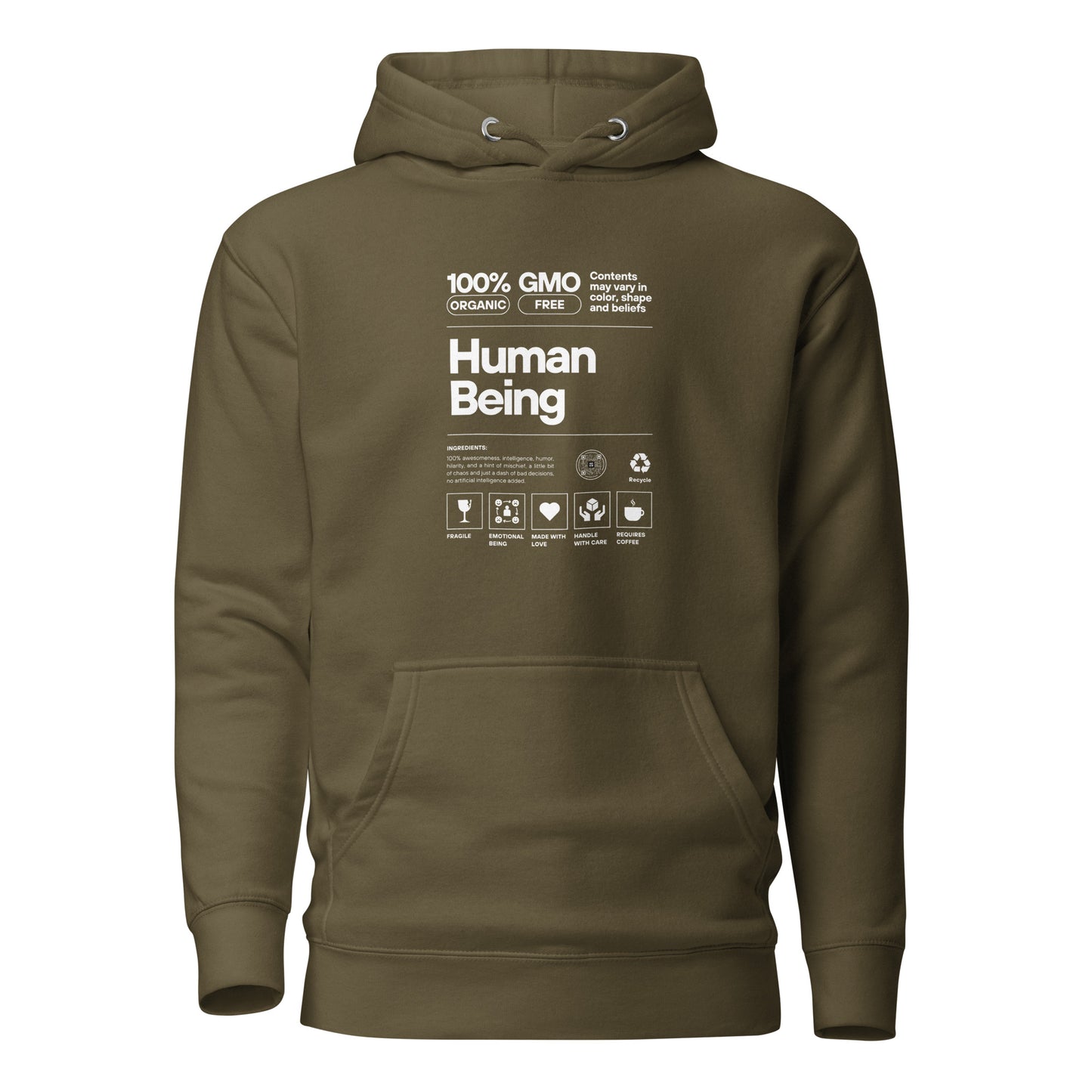 Check out this Cool, Stylish, "Human Being" 05 Unisex Hoodie