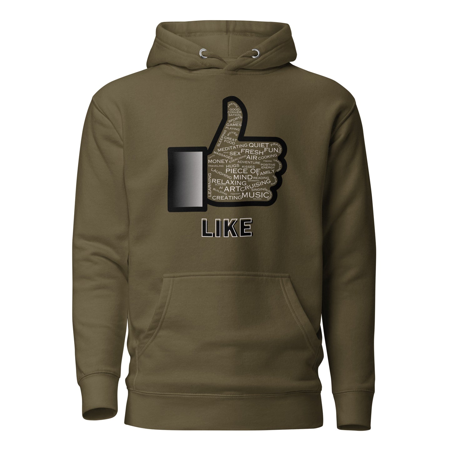 Check out this Cool, Stylish, "Like" 02 Unisex Hoodie