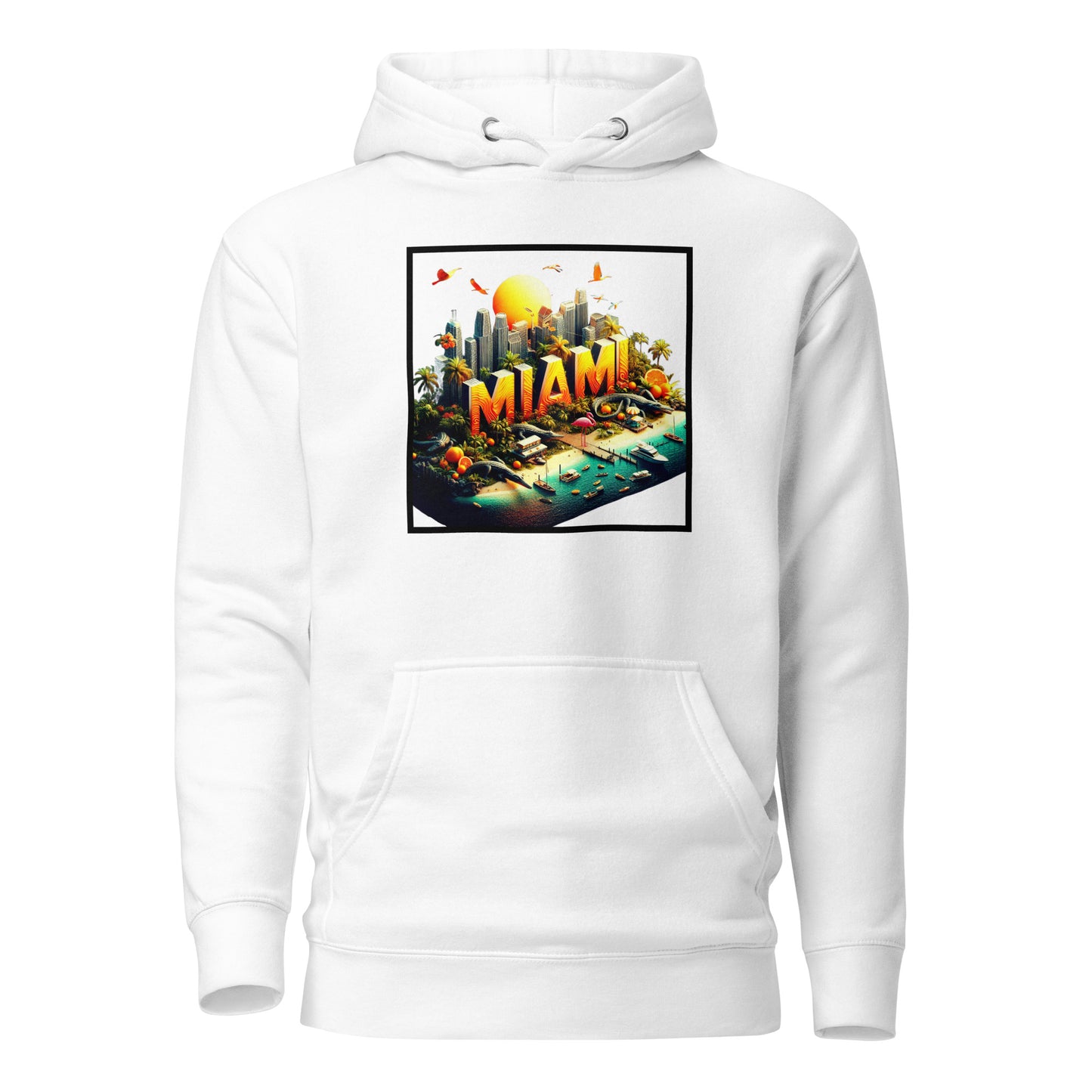 Check out this Cool, Stylish, "MIAMI" 01 Unisex Sweatshirt!