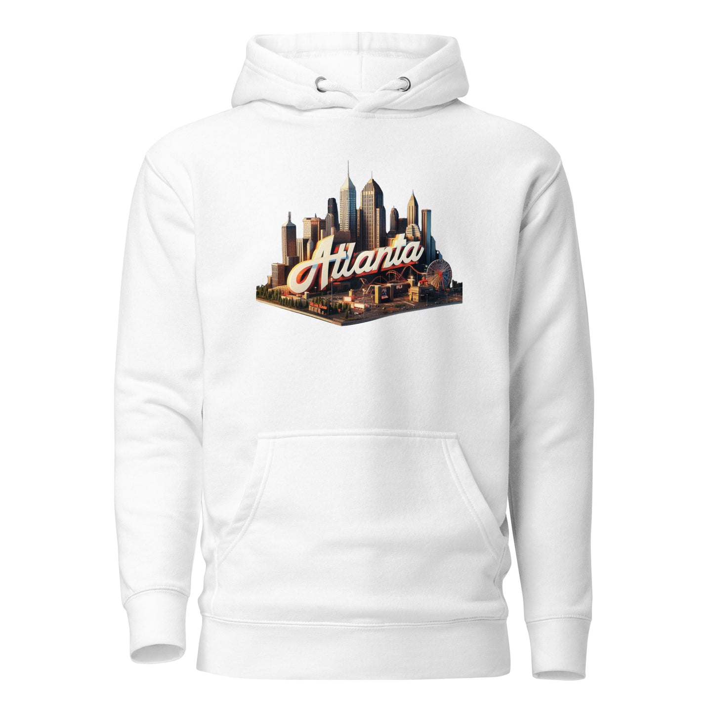 Check out this Cool, Stylish, "Atlanta" 01 Unisex Premium Unisex Hoodie!