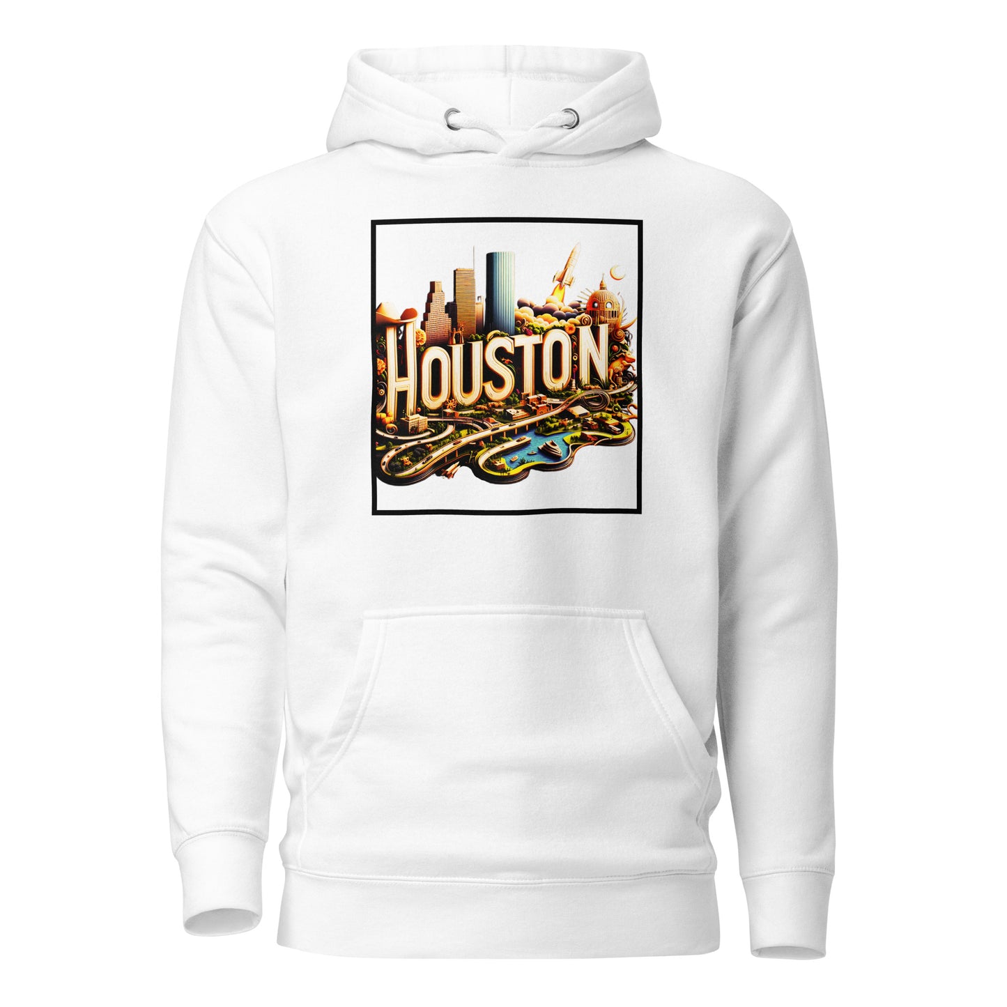 Check out this Cool, Stylish, "Houston" 02 Unisex Hoodie!