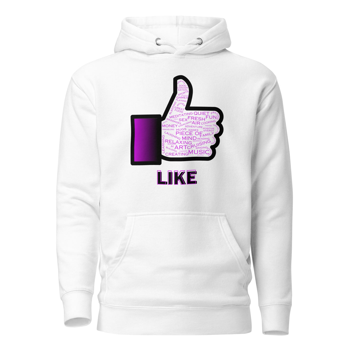 Check out this Cool, Stylish, "Like" 03 Unisex Hoodie