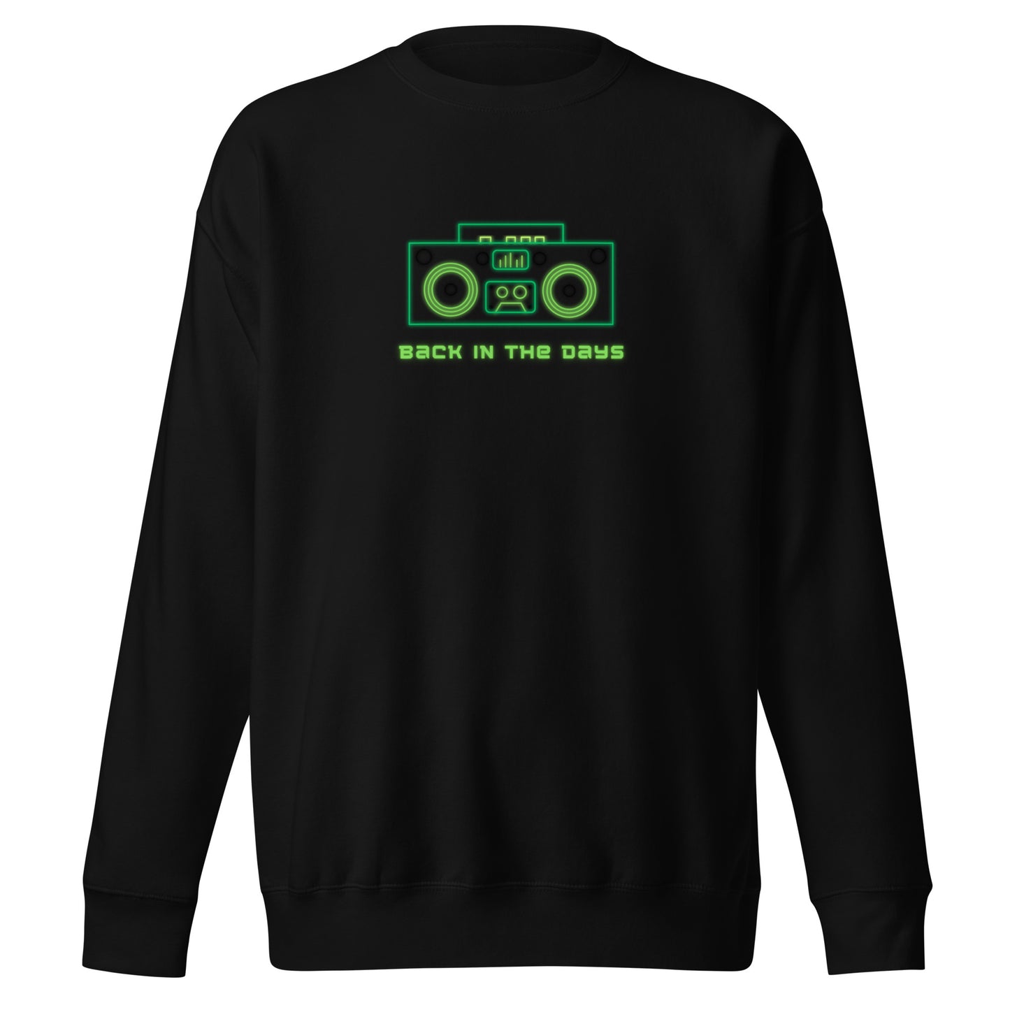 Check out this Cool, Stylish, "Back in the days" 01 Unisex Premium Sweatshirt