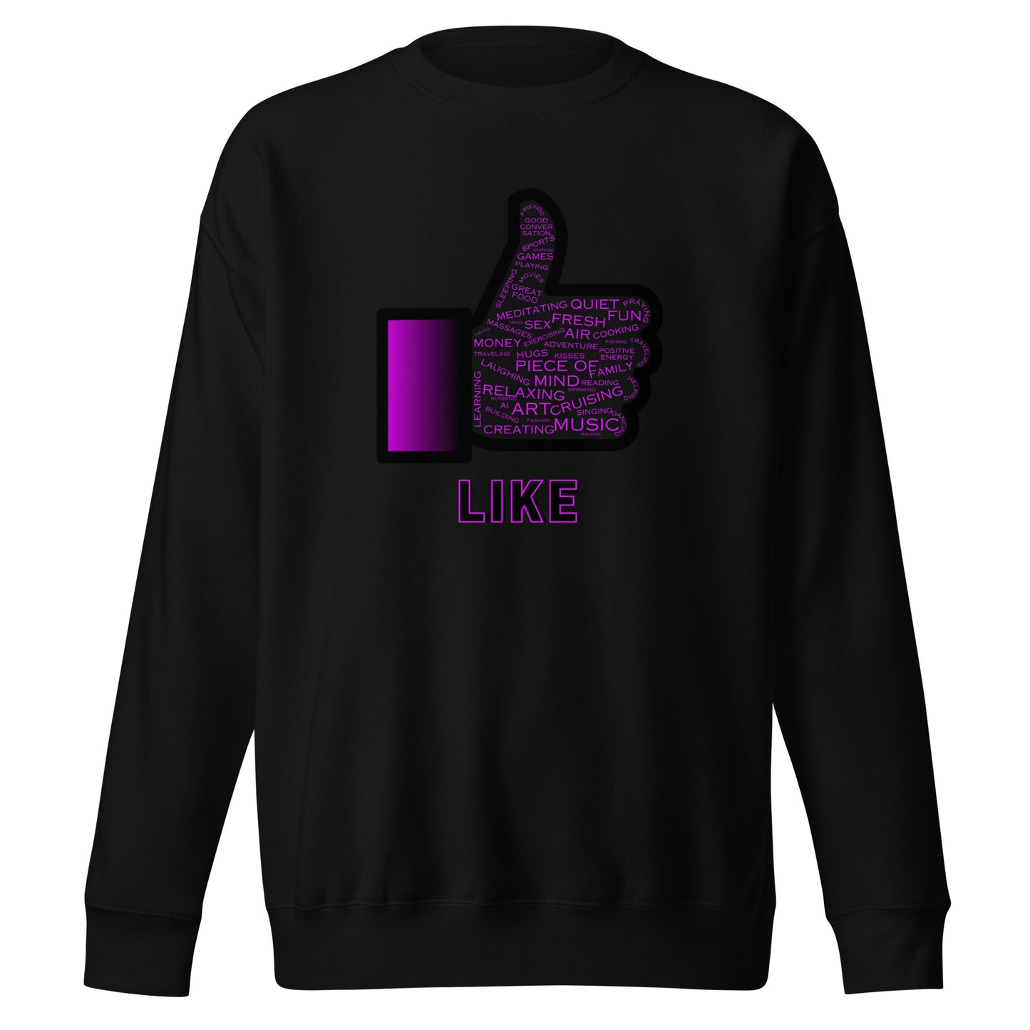 Check out this Cool, Stylish, "Like" 03 Unisex Premium Sweatshirt