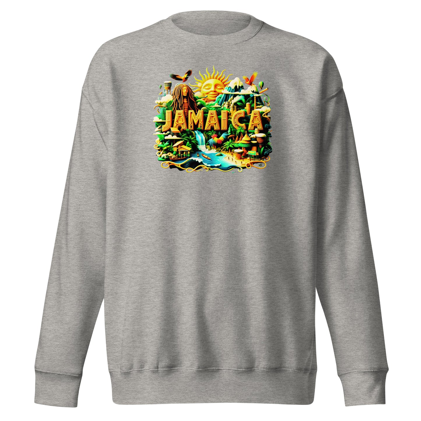 Check out this Cool, Stylish, "Jamaica" 01 !Unisex Premium Sweatshirt