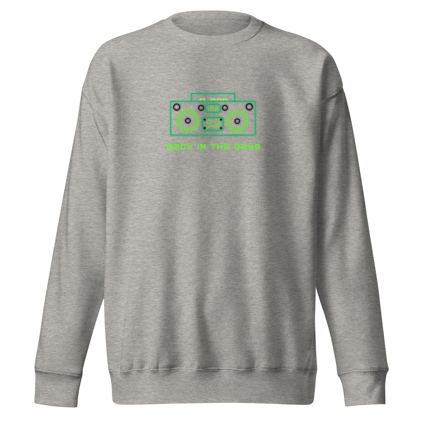 Check out this Cool, Stylish, "Back in the days" 01 Unisex Premium Sweatshirt