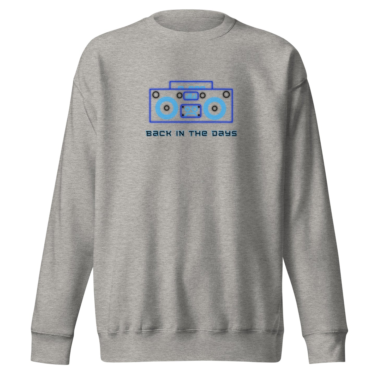 Check out this Cool, Stylish, "Back in the days" 02 Unisex Premium Sweatshirt