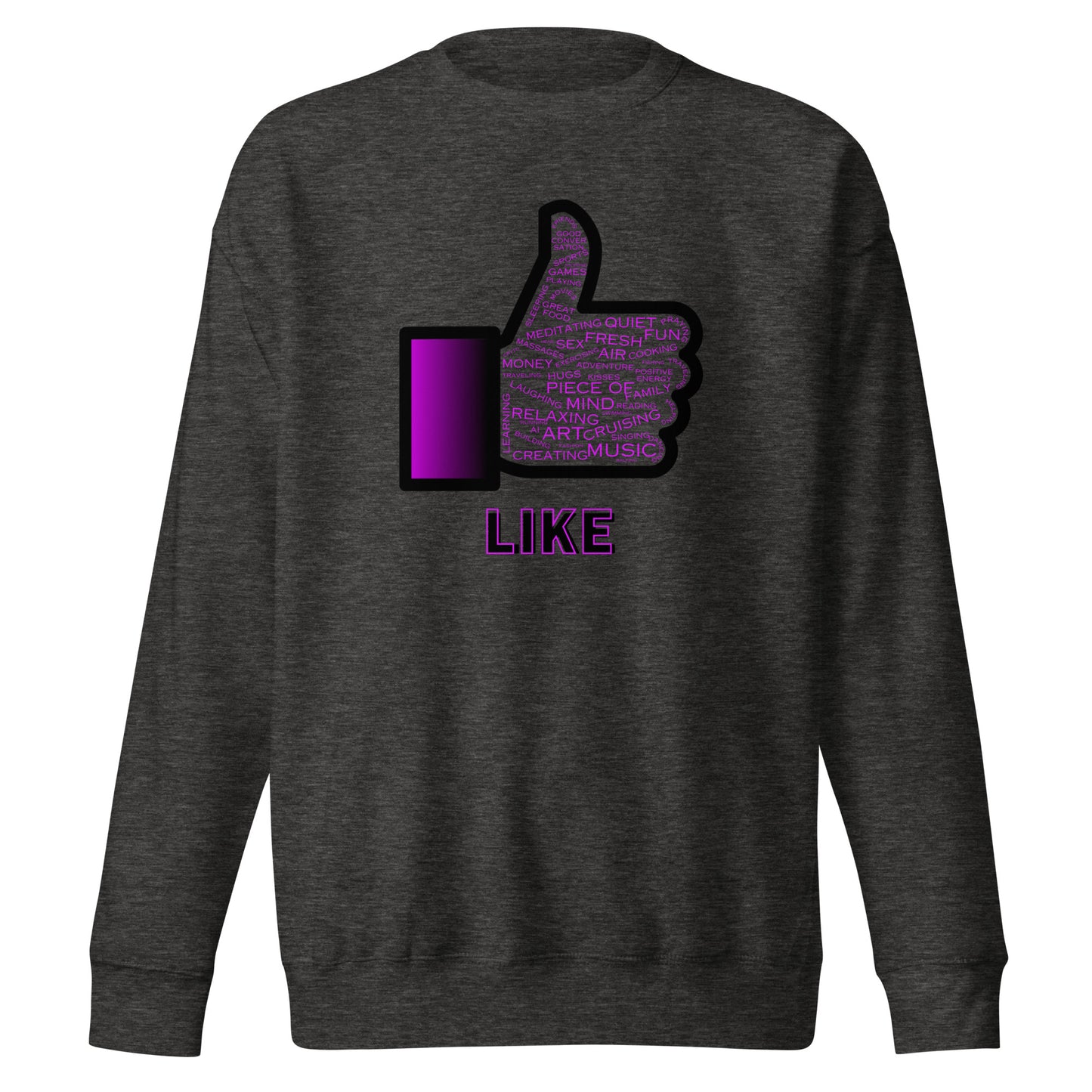 Check out this Cool, Stylish, "Like" 03 Unisex Premium Sweatshirt