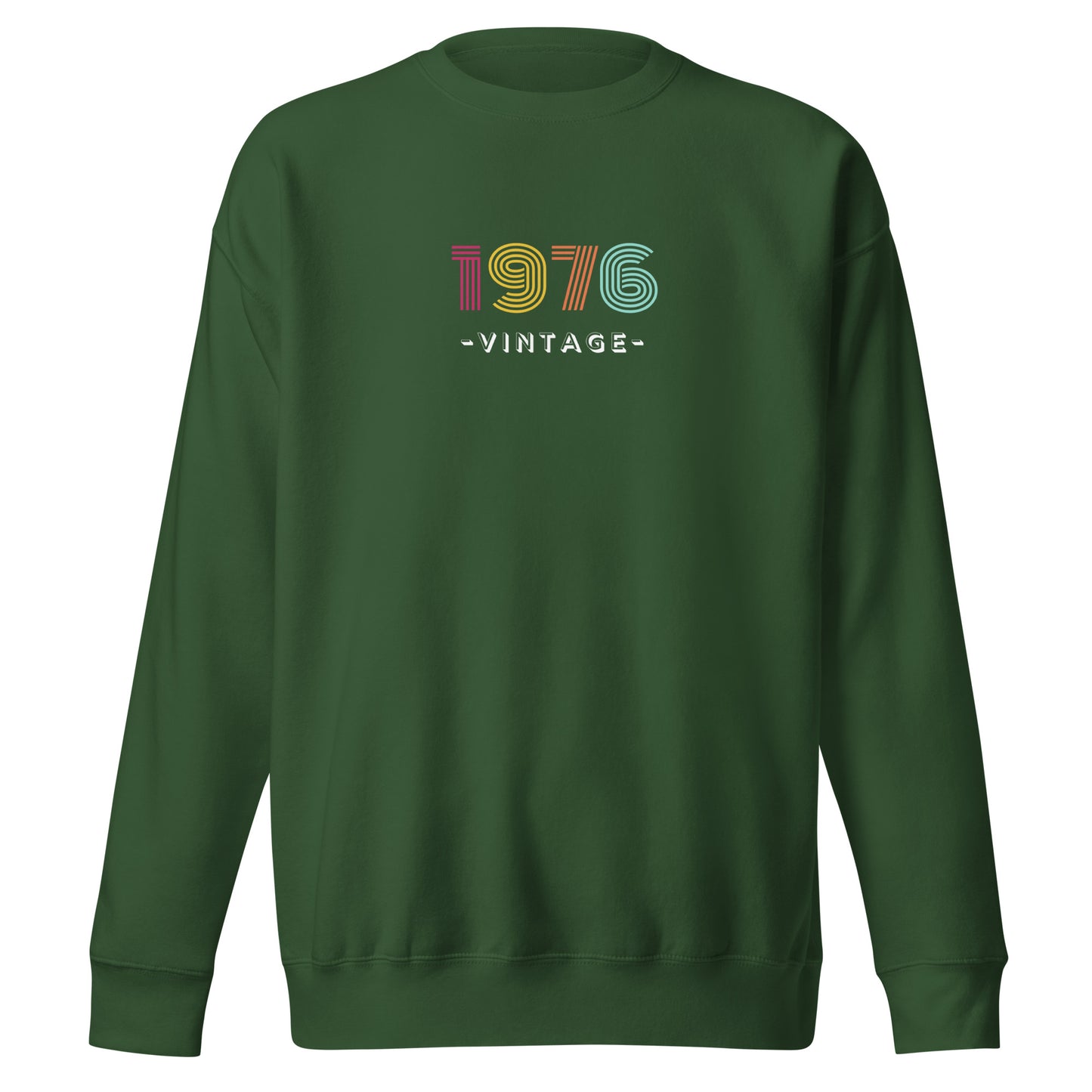 Check out this Cool, Stylish, "1976 Vintage" Unisex Premium Sweatshirt