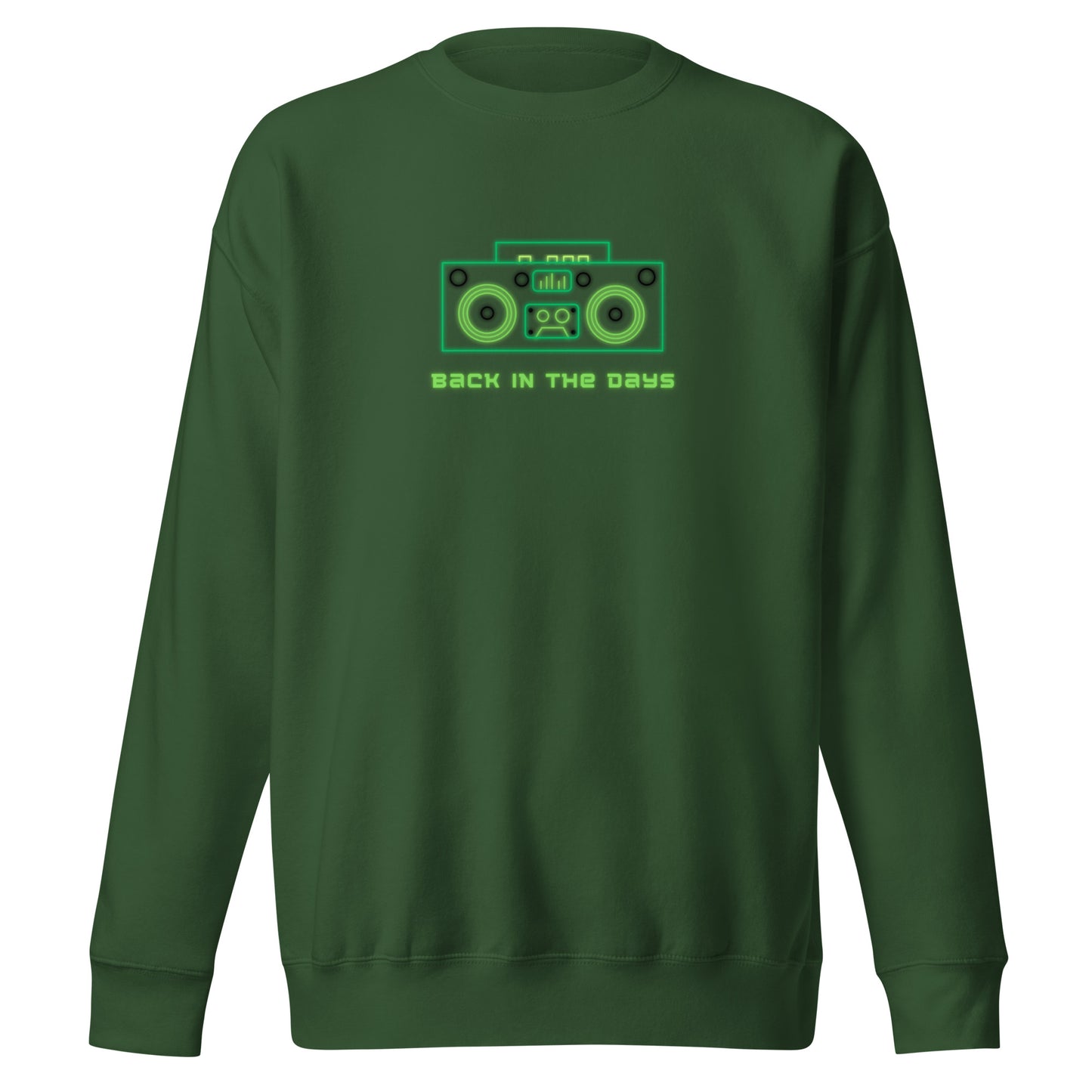 Check out this Cool, Stylish, "Back in the days" 01 Unisex Premium Sweatshirt