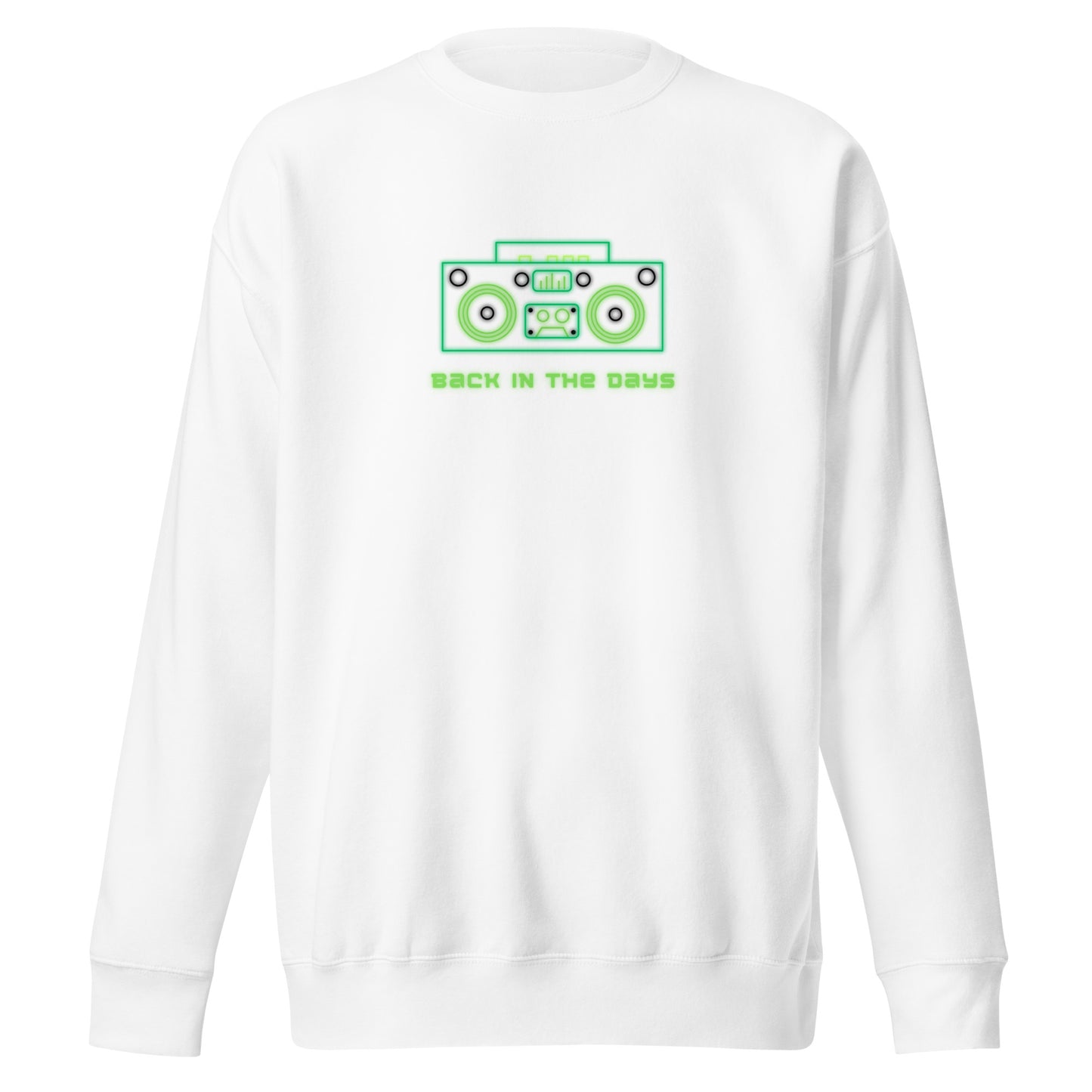 Check out this Cool, Stylish, "Back in the days" 01 Unisex Premium Sweatshirt