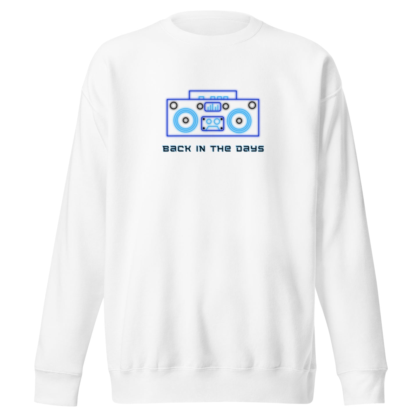 Check out this Cool, Stylish, "Back in the days" 02 Unisex Premium Sweatshirt