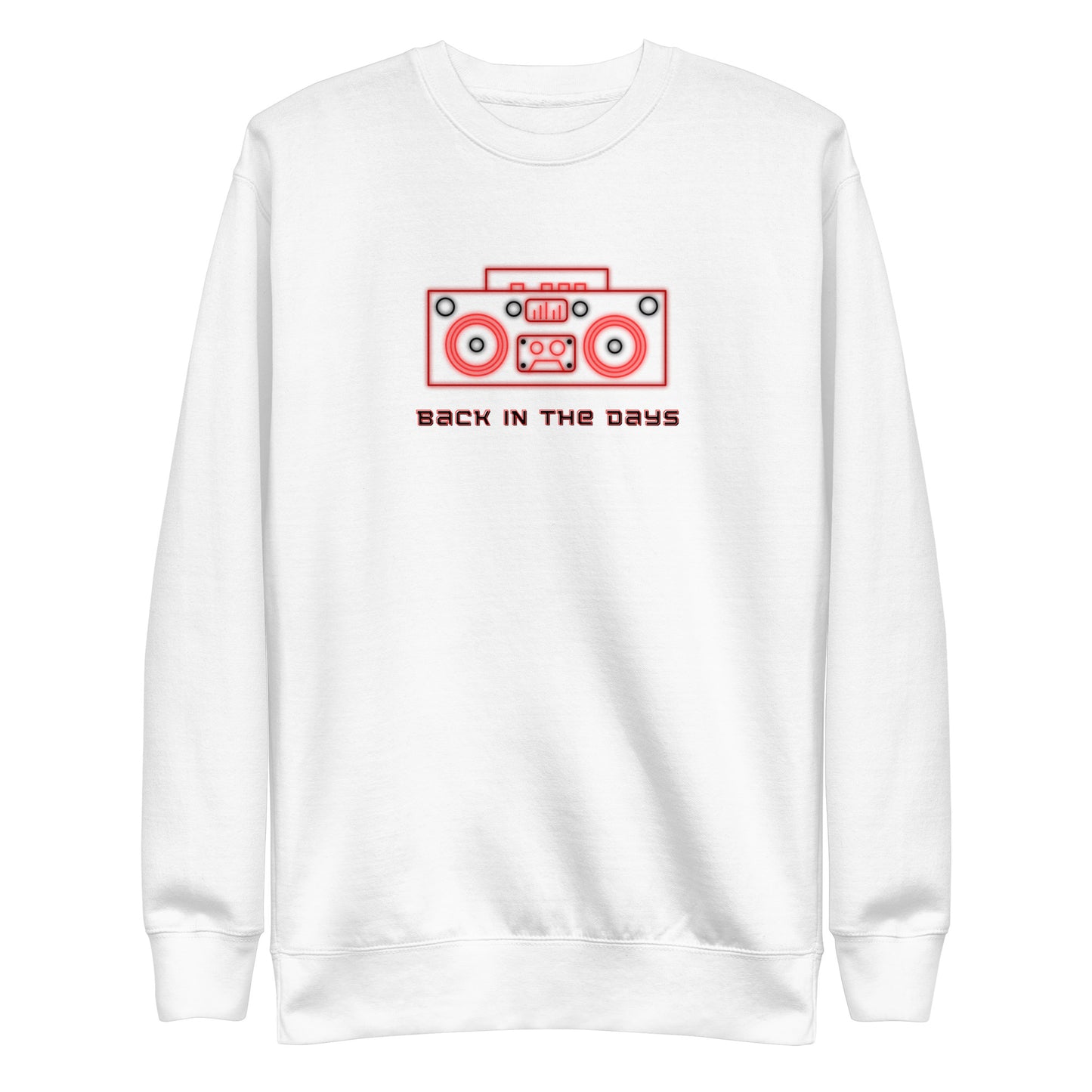 Check out this Cool, Stylish, "Back in the days" 03 Unisex Premium Sweatshirt