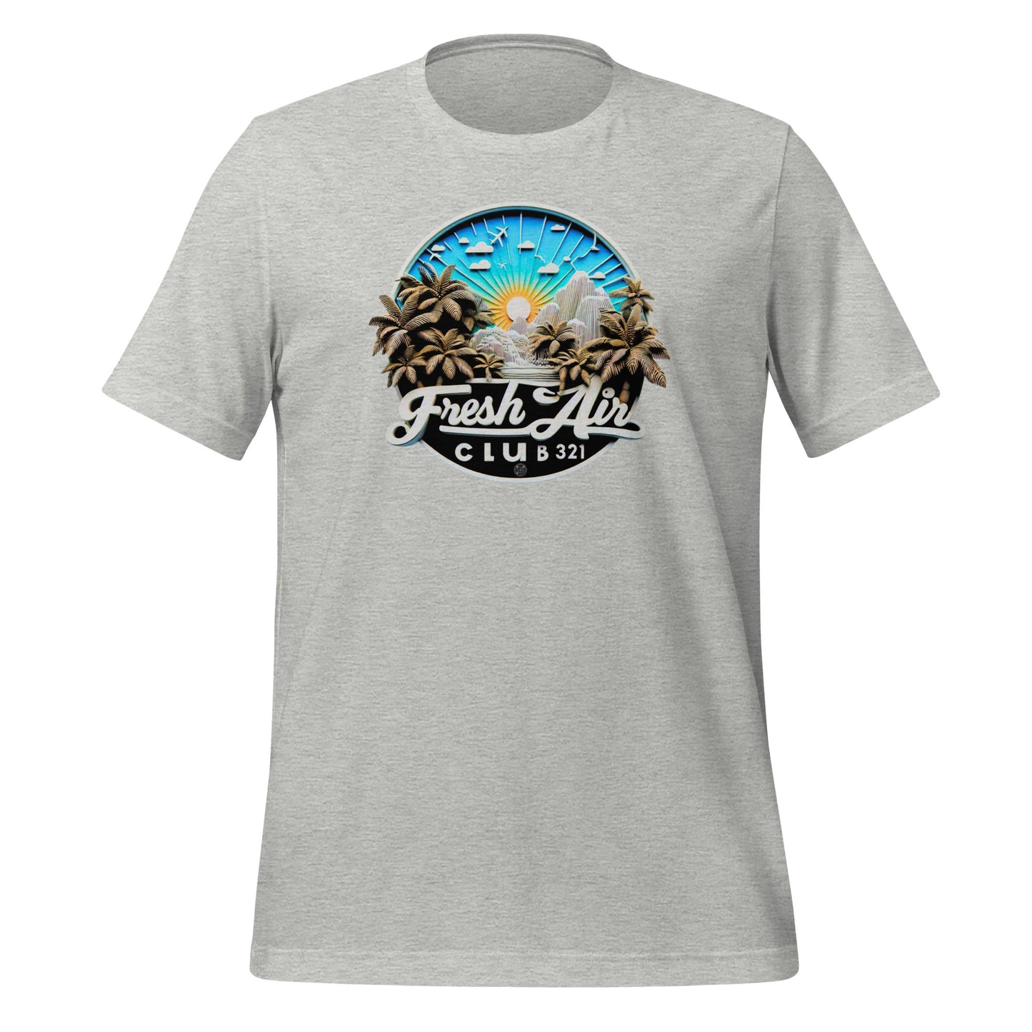 Check out this Cool, Stylish, Travel lovers "Fresh Air Club," Unisex t-shirt