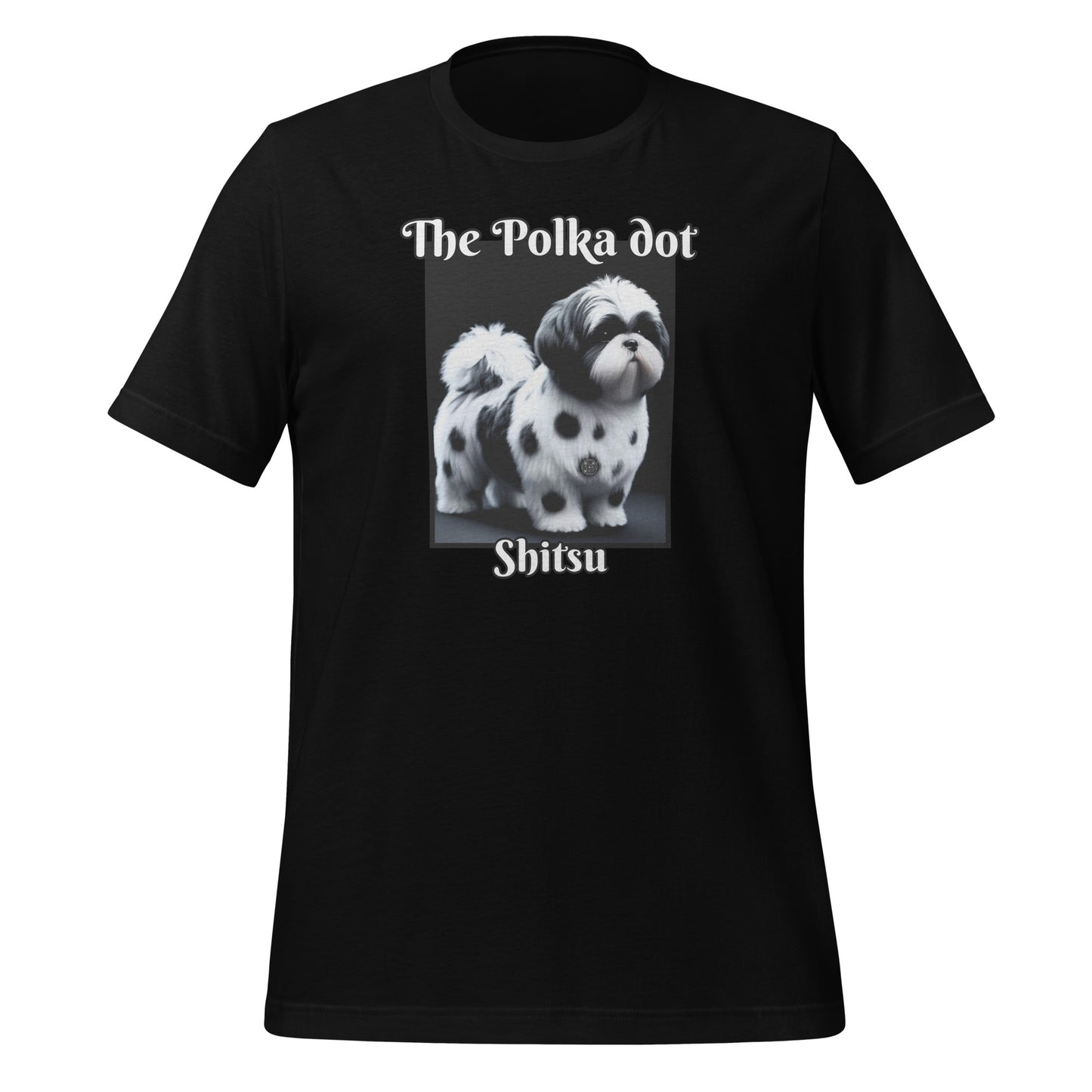 Check out this Cool Dog lovers "The Polka dot Shitsu" Unisex t-shirt