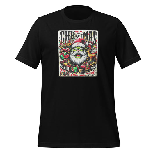 Check out this Cool "Wicked Santa Elf Merry Christmas" Unisex t-shirt