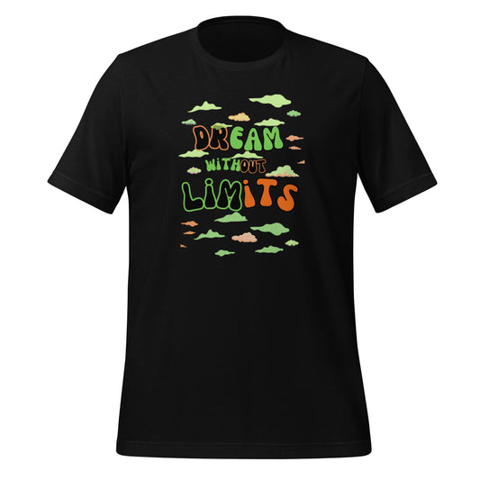 Check out this Cool, Stylish, "Dream without Limits" Orange and Green Unisex t-shirt