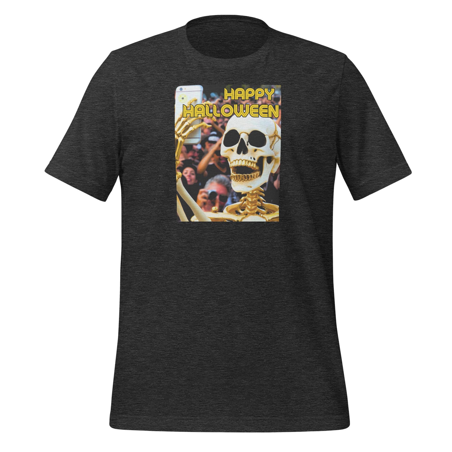 Check out this Cool "Happy Halloween Skeleton Selfie" Unisex t-shirt