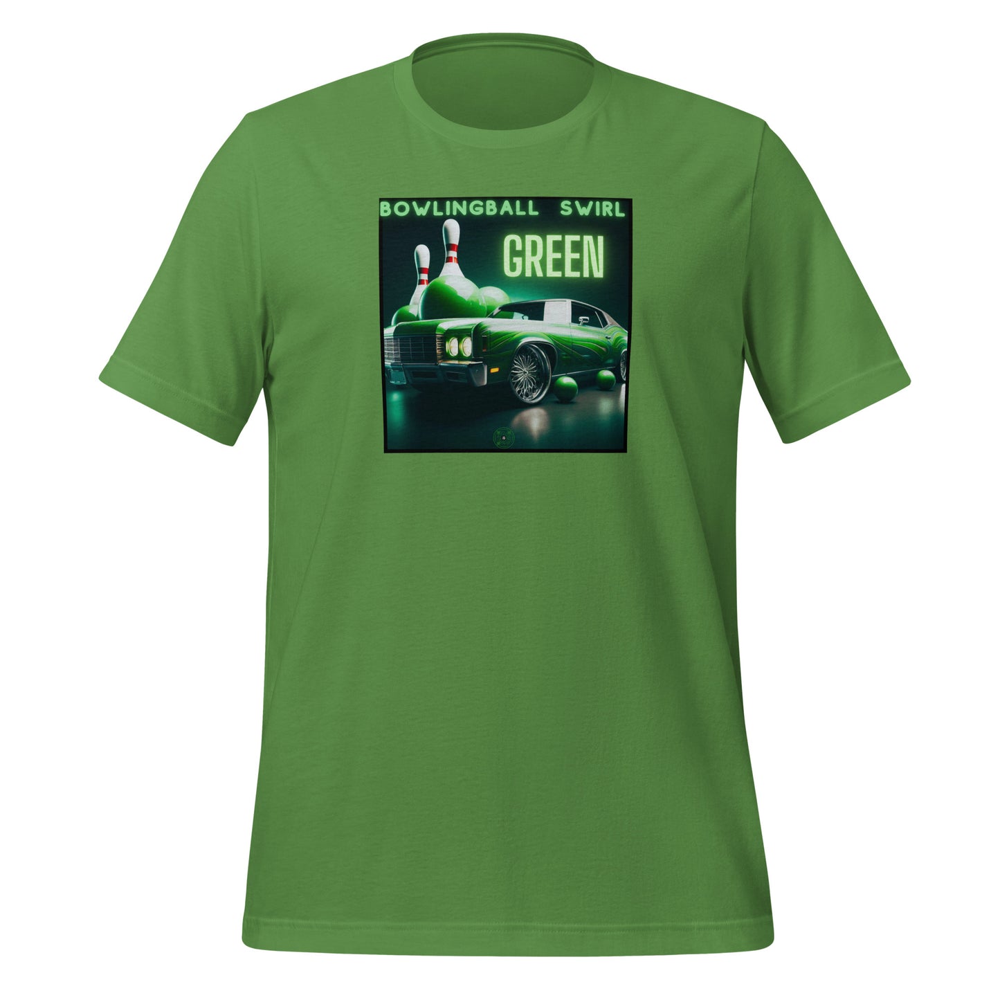 Check out this Cool, Stylish "Bowling Ball Swirl Green  Donk" 01 Unisex t-shirt