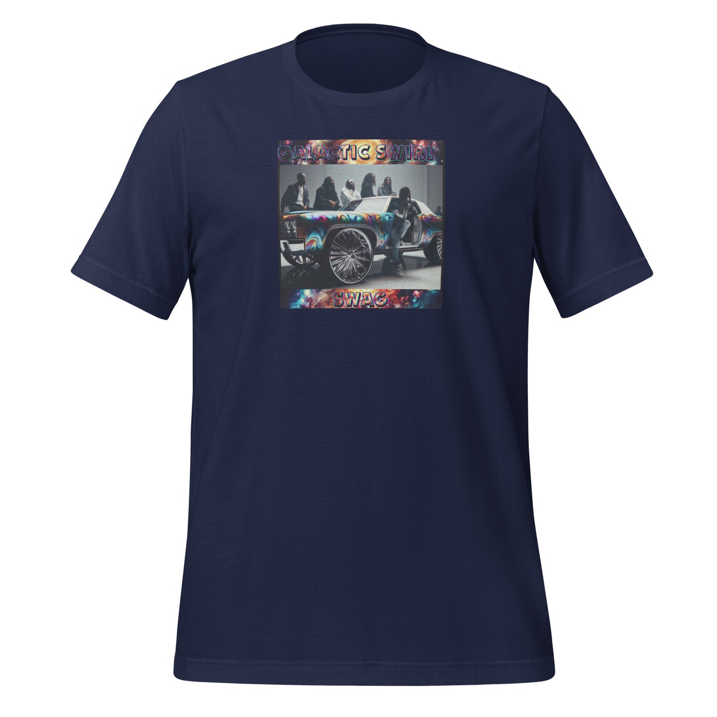 Check out this Cool, Stylish "Galactic Swirl Donk" Unisex t-shirt