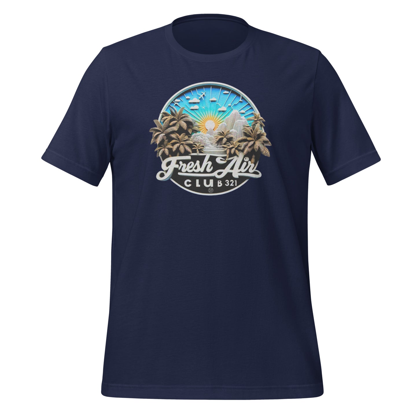 Check out this Cool, Stylish, Travel lovers "Fresh Air Club," Unisex t-shirt