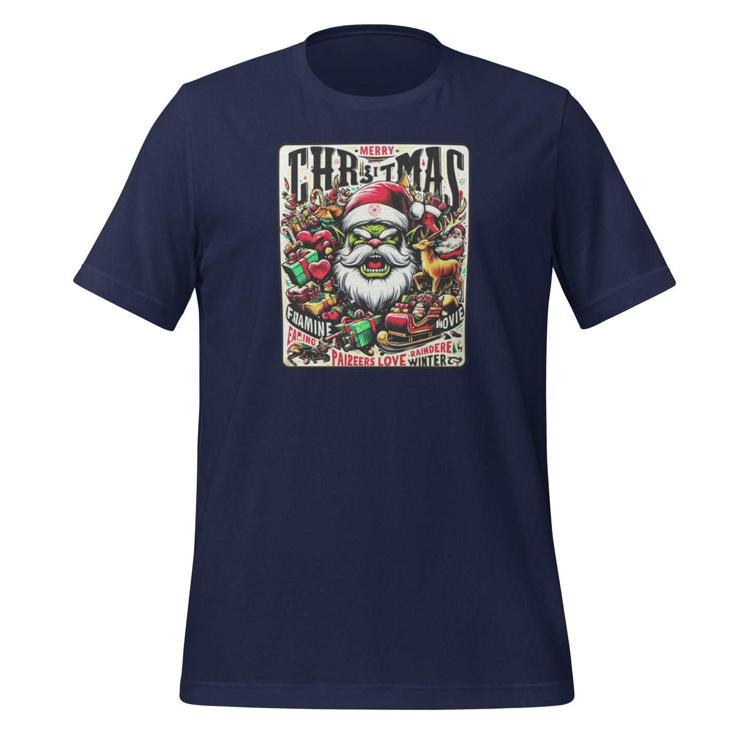 Check out this Cool "Wicked Santa Elf Merry Christmas" Unisex t-shirt