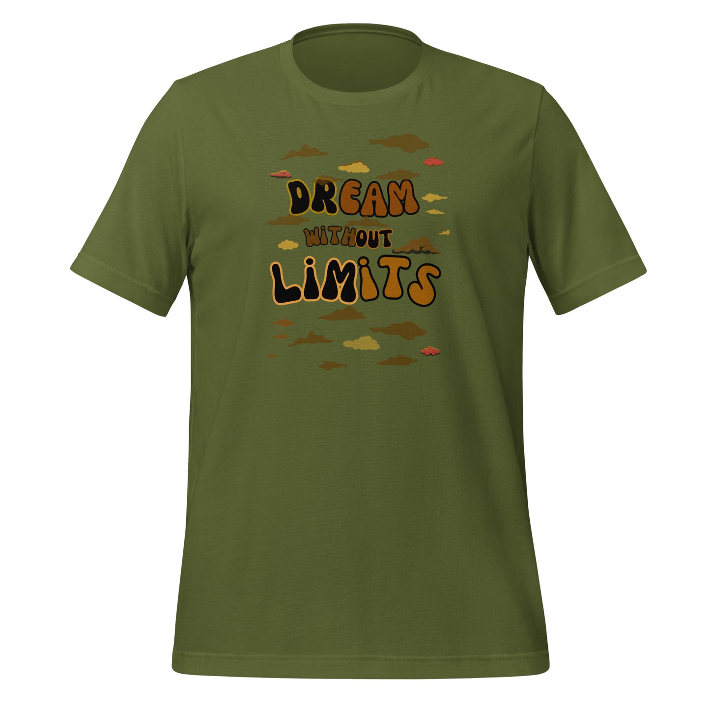 Check out this Cool, Stylish, "Dream without Limits" Brown Unisex t-shirt