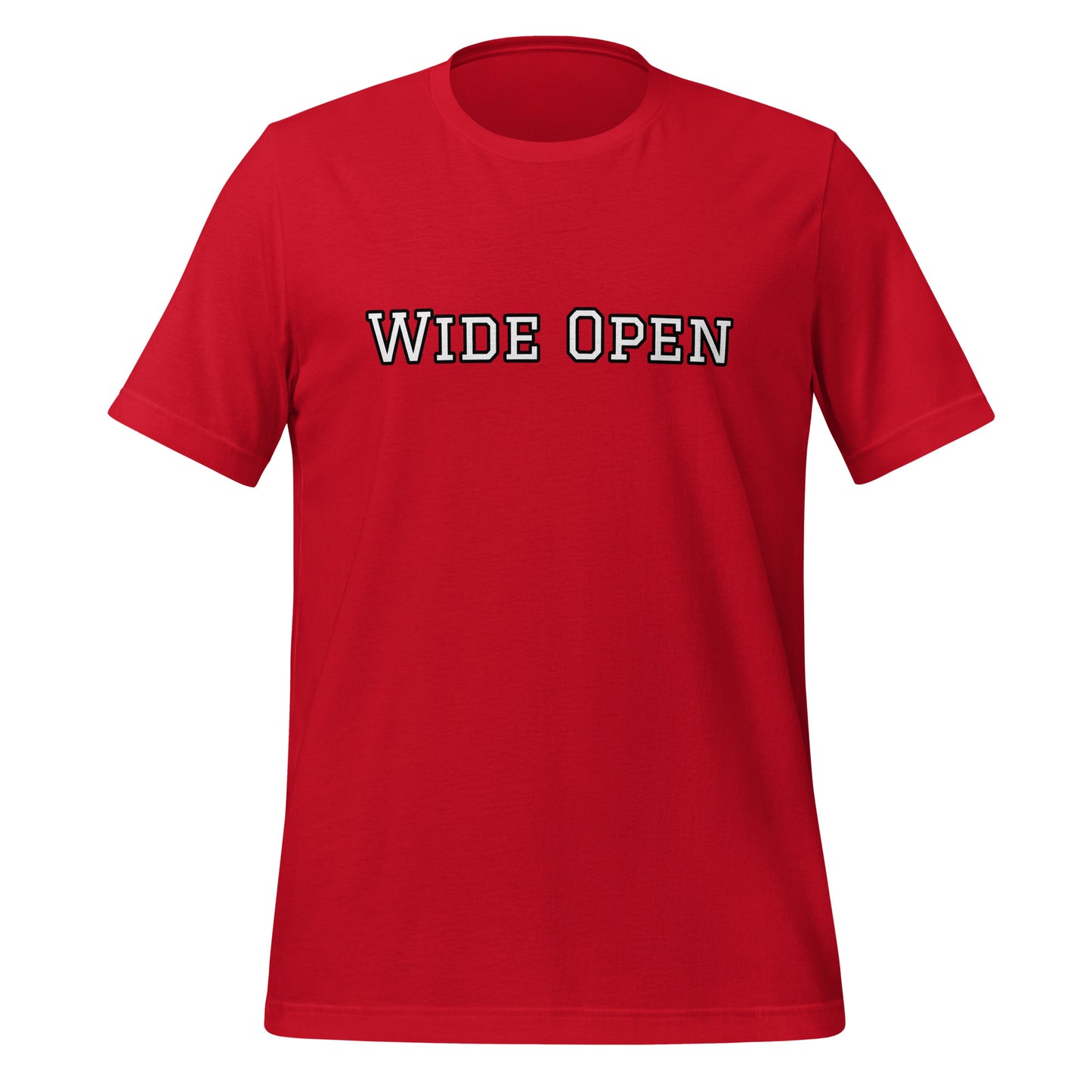 "Wide Open" t-shirt Unisex