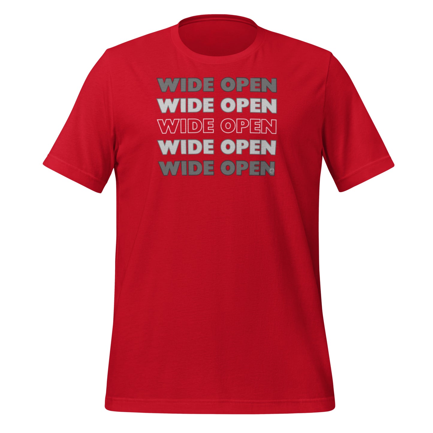 Check out this Cool, Stylish Wide Open" Unisex t-shirt