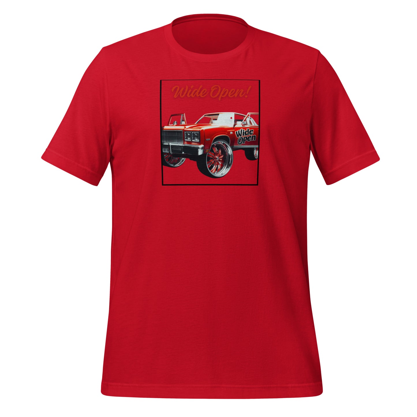 Check out this Cool, Stylish "Wide Open Red Donk" Unisex t-shirt