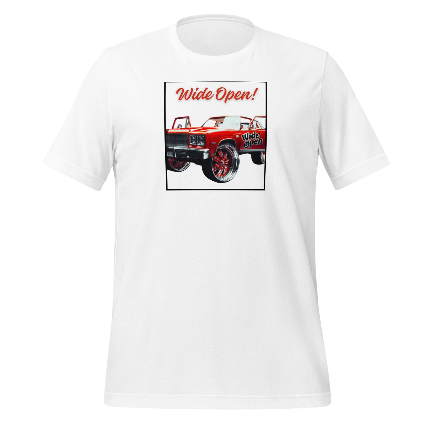 Check out this Cool, Stylish "Wide Open Red Donk" Unisex t-shirt