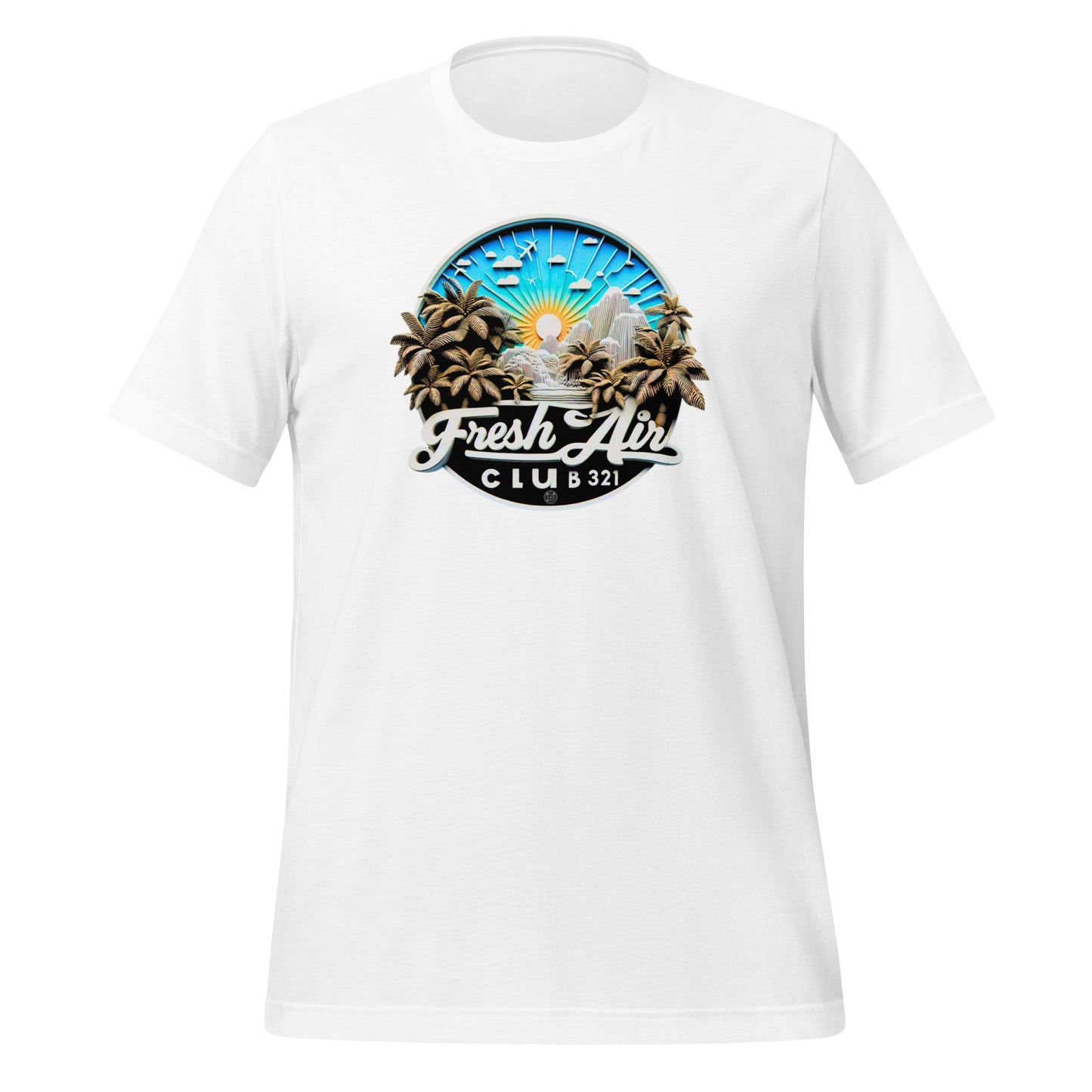 Check out this Cool, Stylish, Travel lovers "Fresh Air Club," Unisex t-shirt