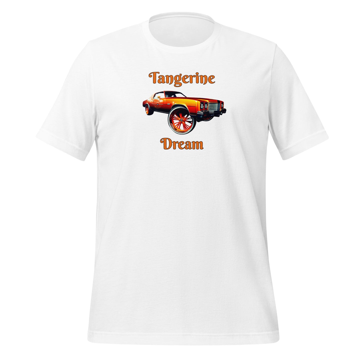 Check out this Cool, Stylish "Tangerine Dream Donk" Unisex t-shirt