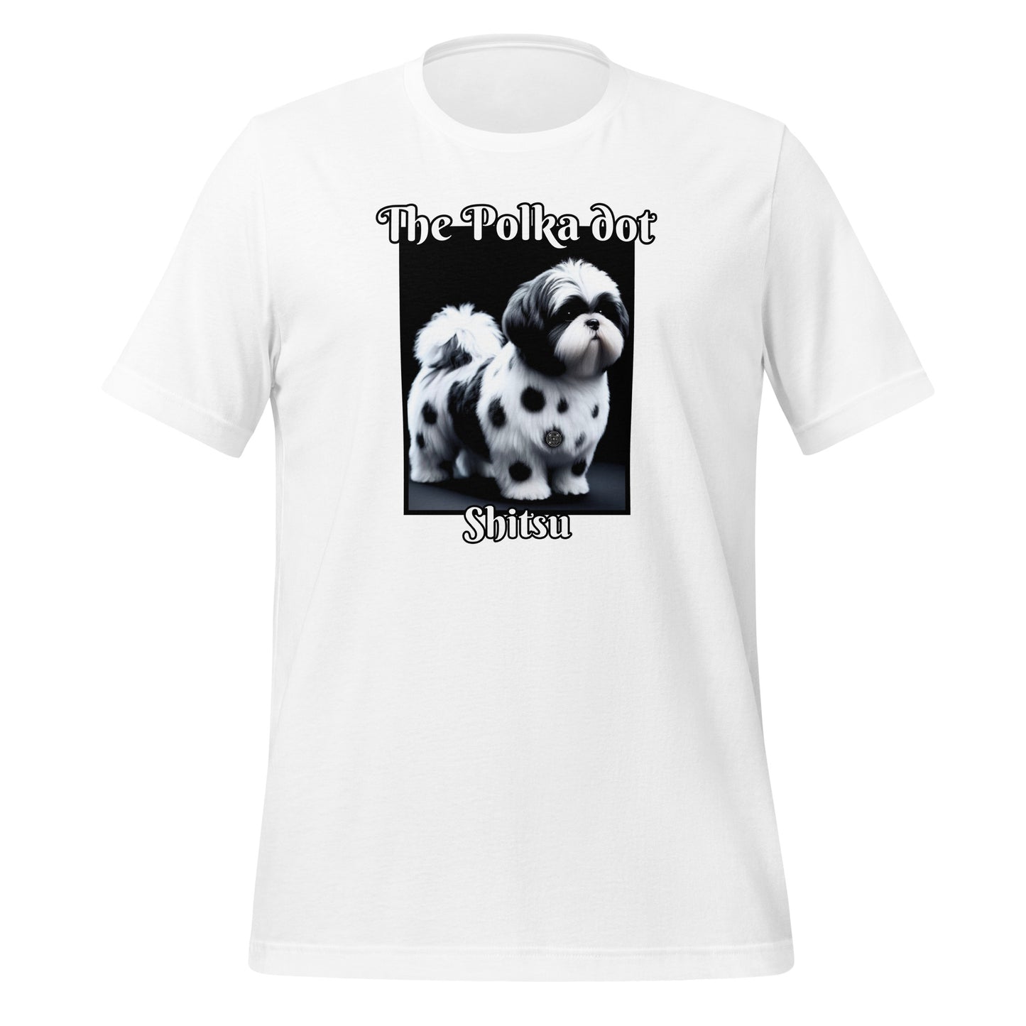 Check out this Cool Dog lovers "The Polka dot Shitsu" Unisex t-shirt