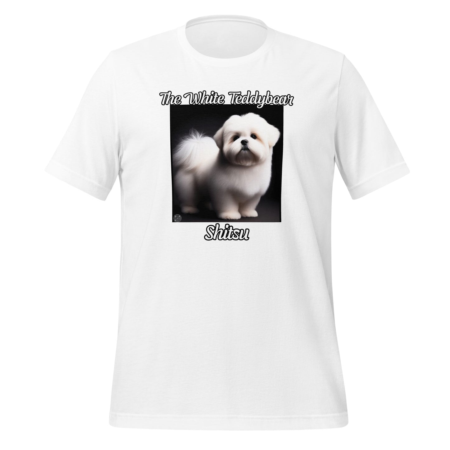 Check out this dog lovers "The White Teddy Bear Shitsu" Unisex t-shirt