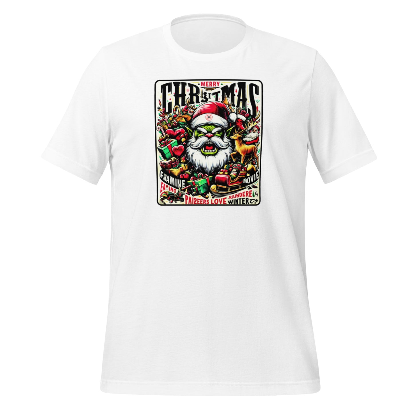 Check out this Cool "Wicked Santa Elf Merry Christmas" Unisex t-shirt