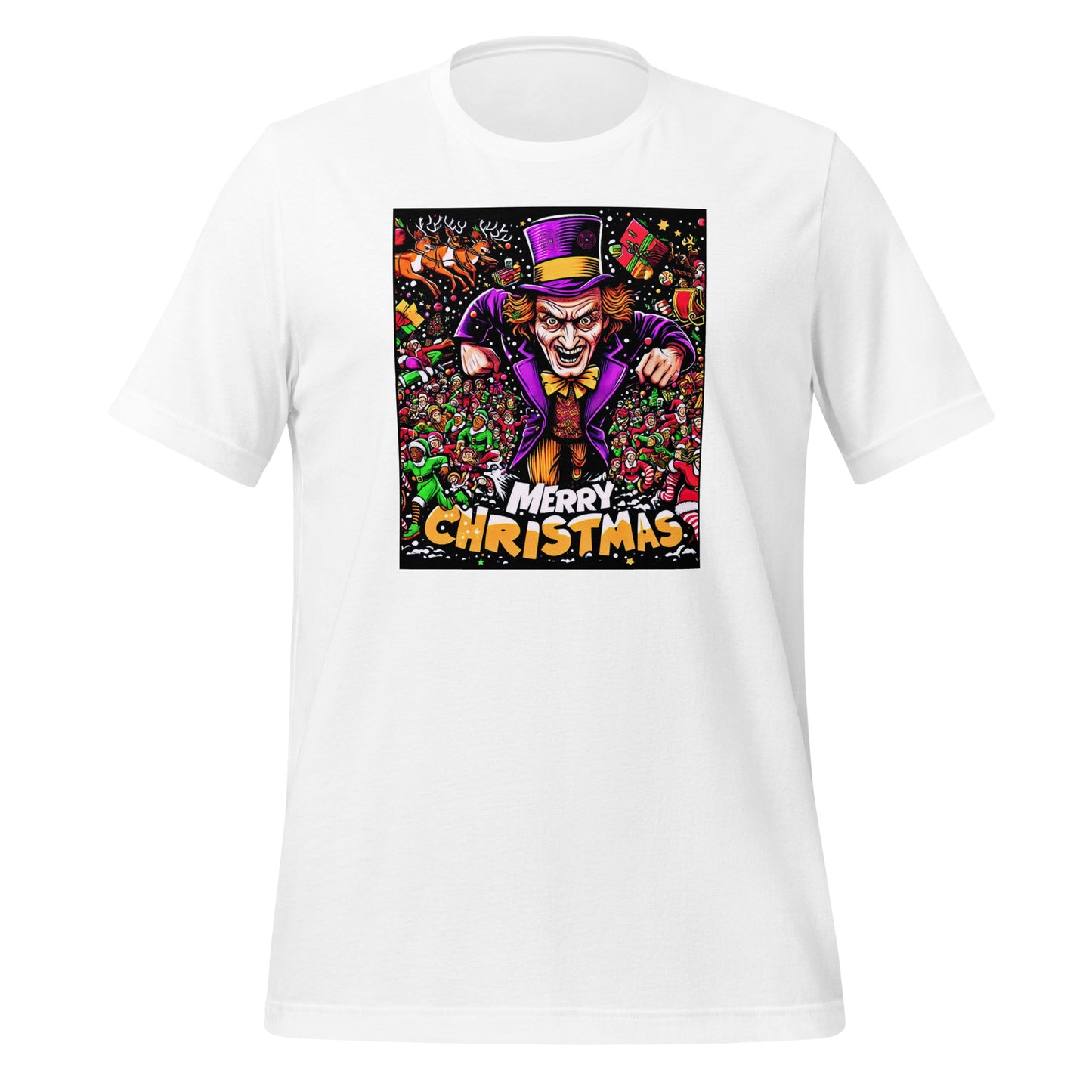 Check out this Cool "Willy Wonka Merry Christmas 3"Unisex t-shirt