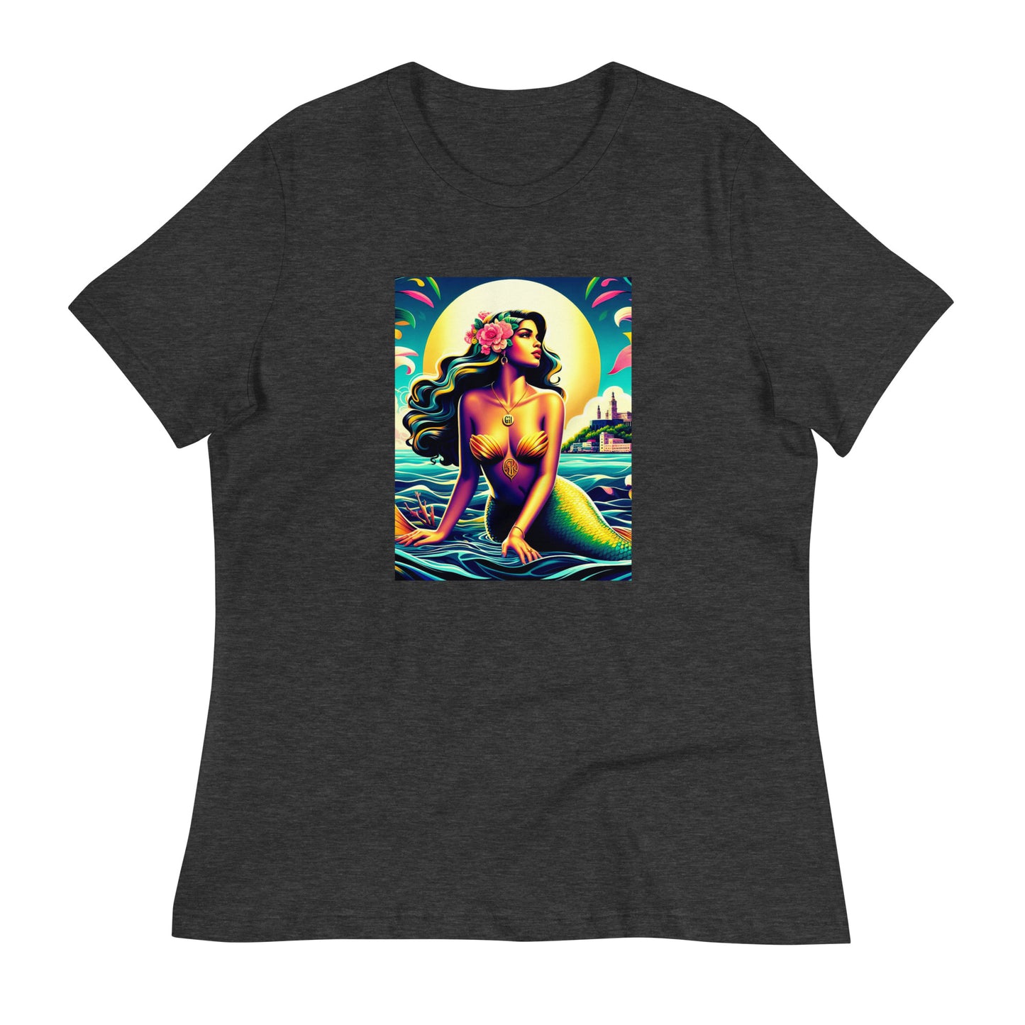 Check out this Cool, Stylish, Beautiful, "Mermaid Queen" 01 Women's Relaxed T-Shirt