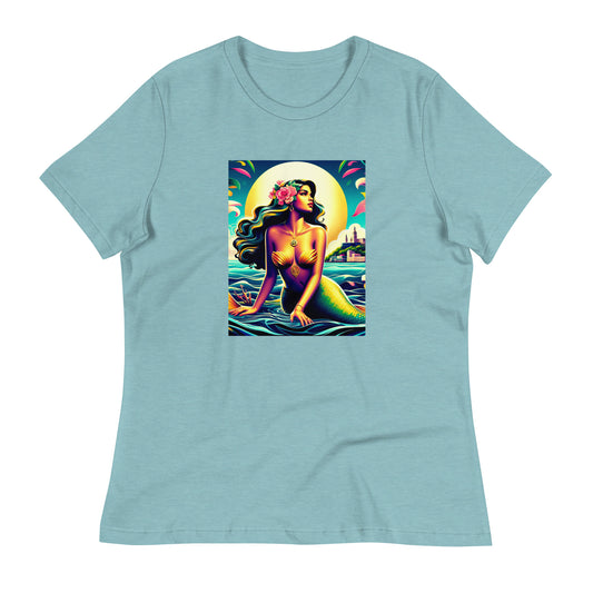 Check out this Cool, Stylish, Beautiful, "Mermaid Queen" 01 Women's Relaxed T-Shirt